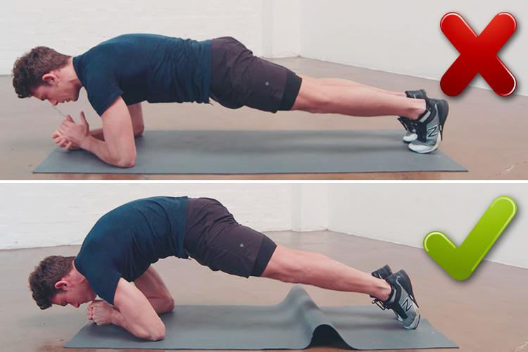 wall planks exercise